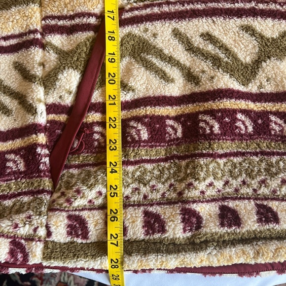 North Face Size M Fair Isle Fleece Campshire Hoodie Jacket Coat NWT $160 - Picture 12 of 12